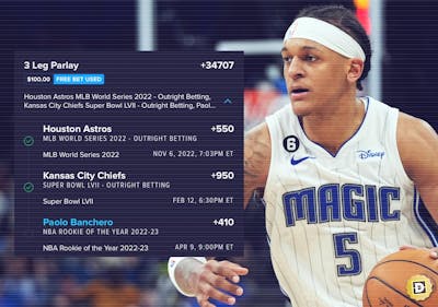 Bettor Stands to Win Big on Orlando Magic’s Paolo Banchero