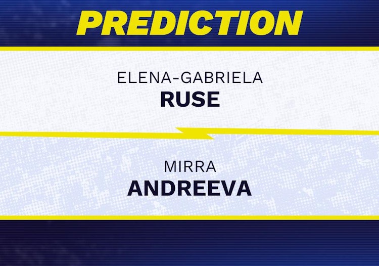 Elena-Gabriela Ruse vs Mirra Andreeva Tennis Prediction.