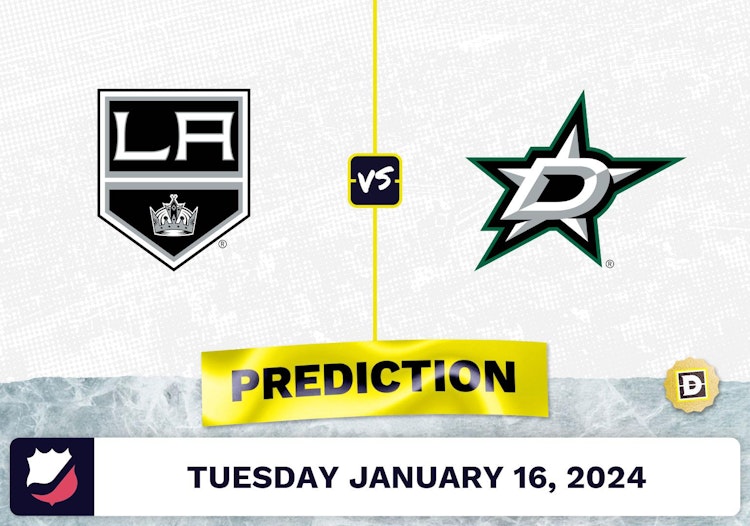 Los Angeles Kings vs. Dallas Stars Prediction, Odds, NHL Picks [1/16/2024]