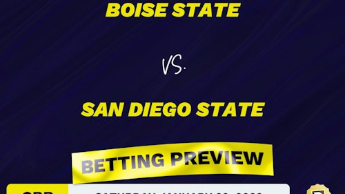 Boise State vs. San Diego State CBB Predictions and Odds - Jan 22, 2022