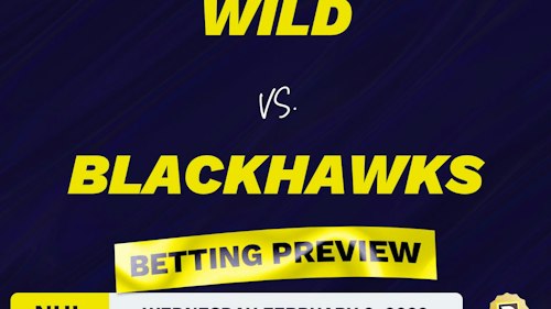Wild vs. Blackhawks Predictions and Odds - Feb 2, 2022