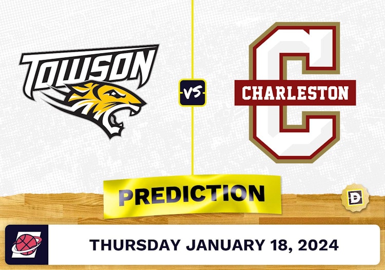 Towson vs. Charleston Prediction, Odds, College Basketball Picks [1/18/2024]