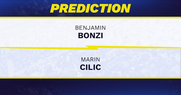Benjamin Bonzi vs Marin Cilic Tennis Prediction.