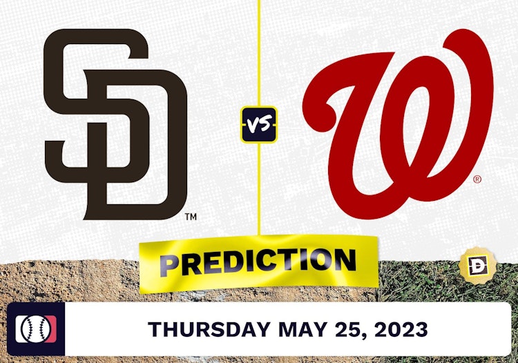 Padres vs. Nationals Prediction for MLB Thursday [5/25/23]