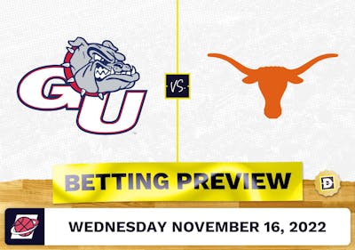Gonzaga vs. Texas CBB Prediction and Odds - Nov 16, 2022