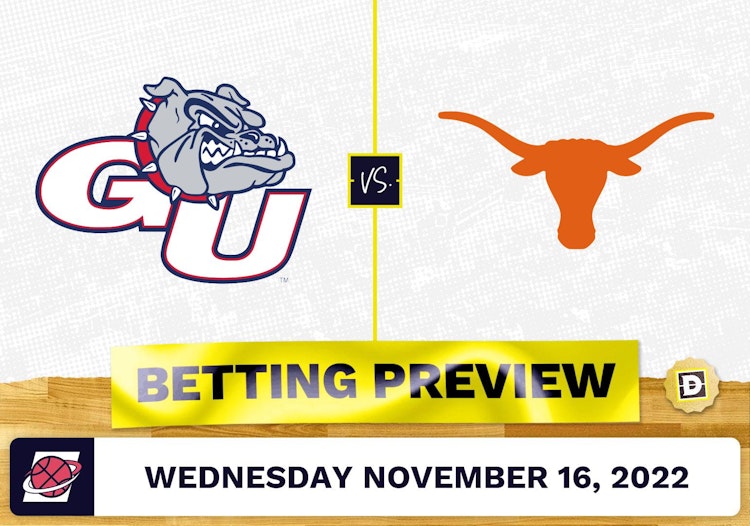 Gonzaga vs. Texas CBB Prediction and Odds - Nov 16, 2022