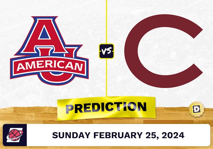 American University vs. Colgate Prediction, Odds, College Basketball Picks [2/25/2024]