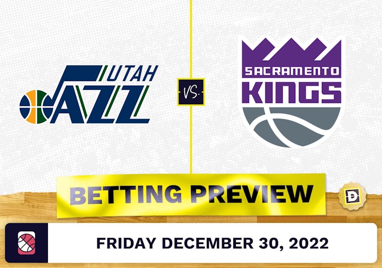 Jazz vs. Kings Prediction and Odds - Dec 30, 2022