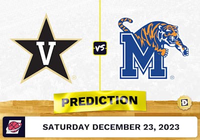 Vanderbilt vs. Memphis Prediction, Odds, College Basketball Picks  [12/23/2023]