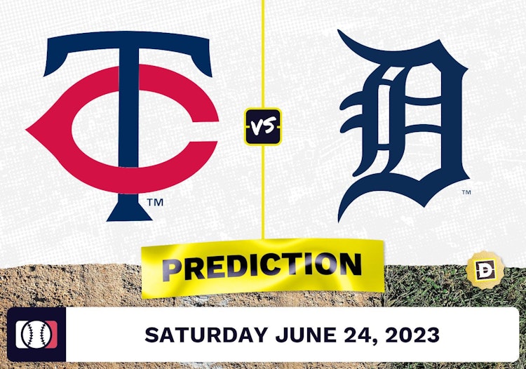 Twins vs. Tigers Prediction for MLB Saturday [6/24/2023]