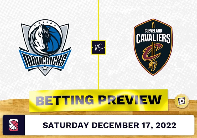 Mavericks vs. Cavaliers Prediction and Odds - Dec 17, 2022