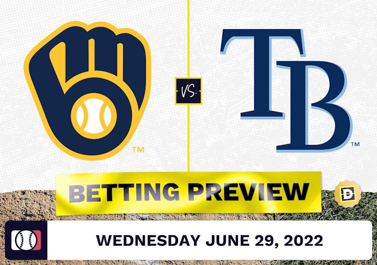 Brewers vs. Rays Prediction and Odds - Jun 29, 2022