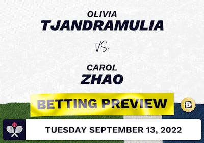 Olivia Tjandramulia vs. Carol Zhao Predictions - Sep 13, 2022