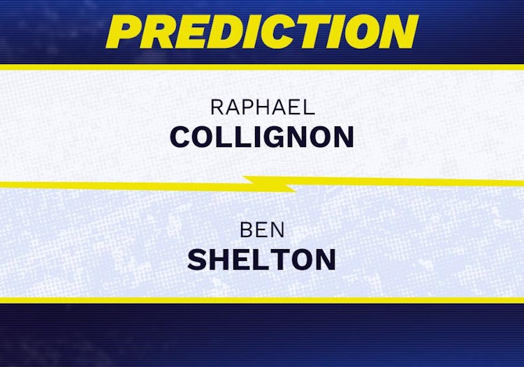 Raphael Collignon vs Ben Shelton Tennis Prediction.