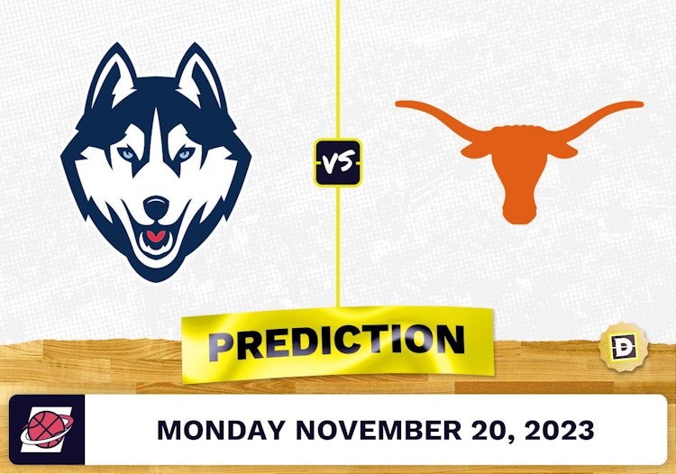 Connecticut vs. Texas Basketball Prediction - November 20, 2023
