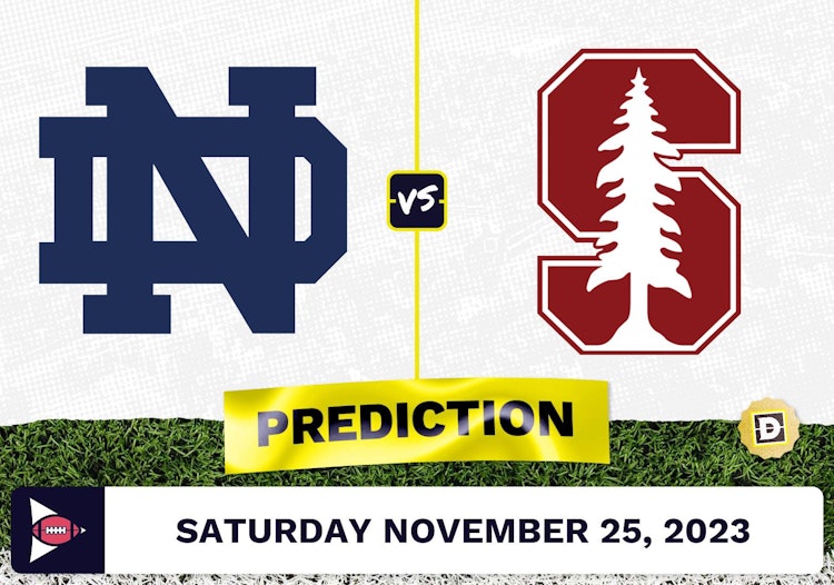 Notre Dame vs. Stanford CFB Prediction and Odds - November 25, 2023