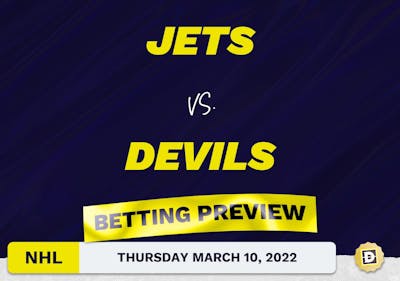 Jets vs. Devils Predictions and Odds - Mar 10, 2022