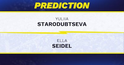 Yuliia Starodubtseva vs. Ella Seidel prediction, odds, picks for US Open 2026