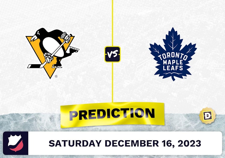 Pittsburgh Penguins vs. Toronto Maple Leafs Prediction, Odds, Picks for NHL Saturday [12/16/2023]