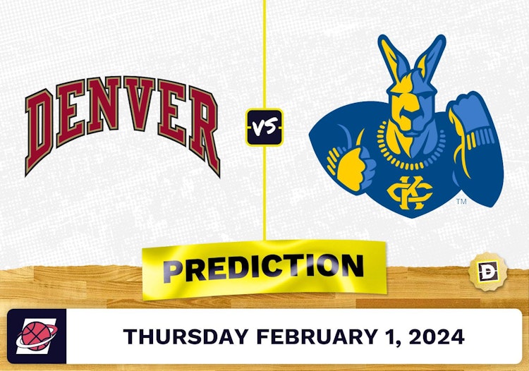 Denver vs. Kansas City Prediction, Odds, College Basketball Picks [2/1/2024]