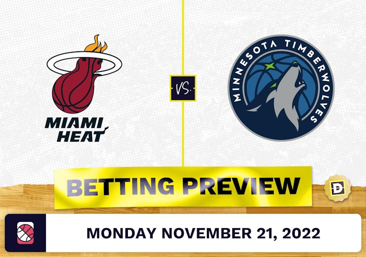 Heat vs. Timberwolves Prediction and Odds - Nov 21, 2022