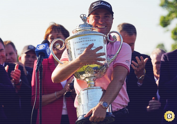 Bettor Wins $50,000 With a Live Bet on Justin Thomas at 2022 PGA Championship