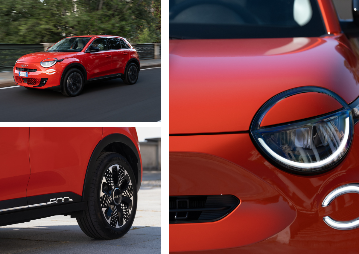 Das Exterieur des Fiat 600