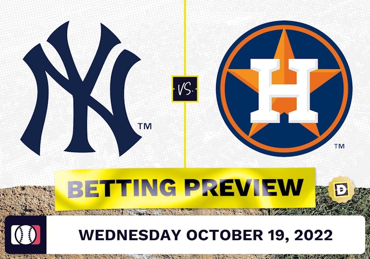 Yankees vs. Astros Game 1 Prediction - Oct 19, 2022