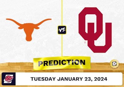 Texas vs. Oklahoma Prediction, Odds, College Basketball Picks [1/23/2024]