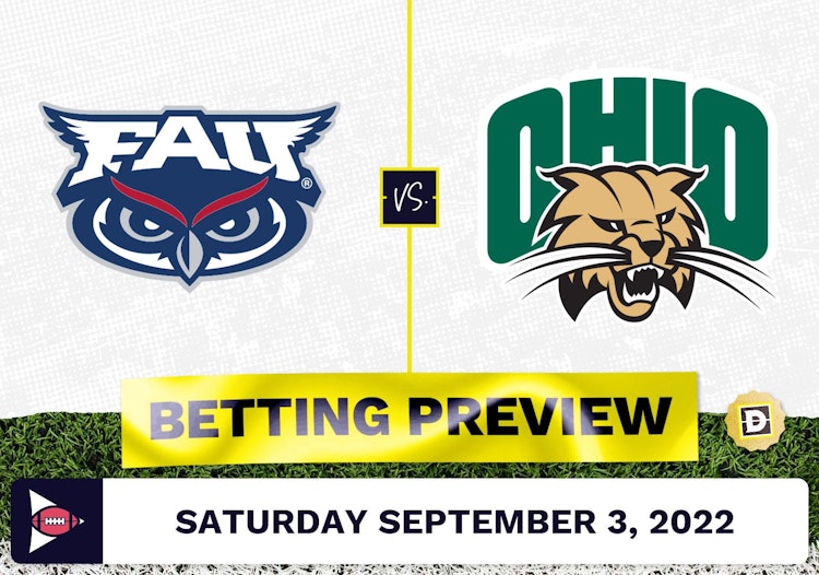 Florida Atlantic vs. Ohio CFB Prediction and Odds - Sep 3, 2022