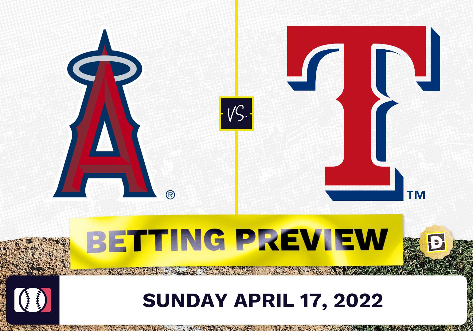 Angels vs. Rangers Prediction and Odds - Apr 17, 2022