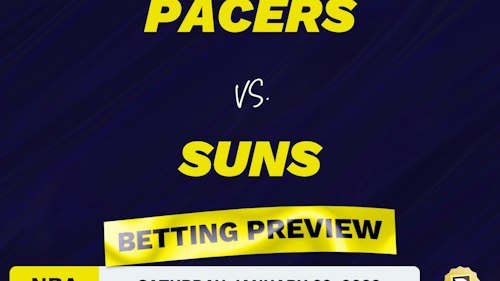 Pacers vs. Suns Predictions and Odds - Jan 22, 2022