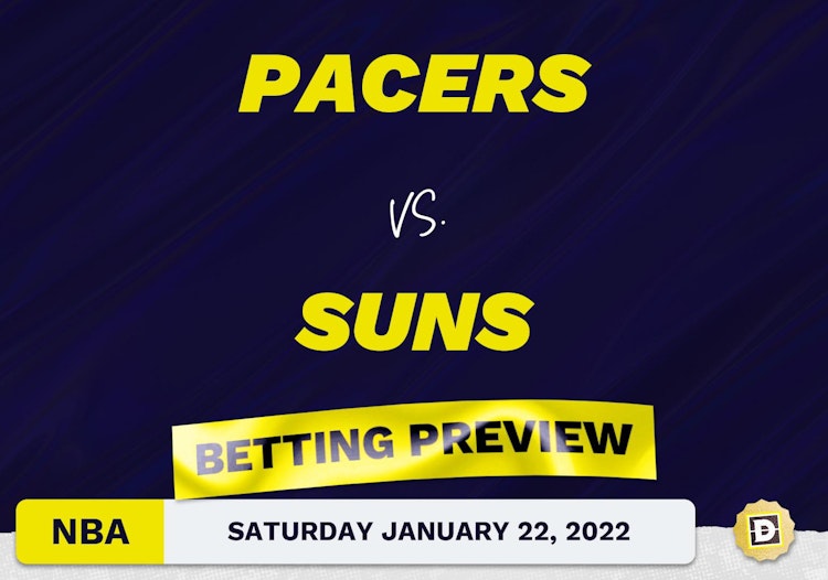 Pacers vs. Suns Predictions and Odds - Jan 22, 2022