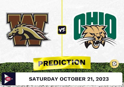 Western Michigan vs. Ohio CFB Prediction and Odds - October 21, 2023