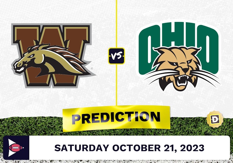 Western Michigan vs. Ohio CFB Prediction and Odds - October 21, 2023