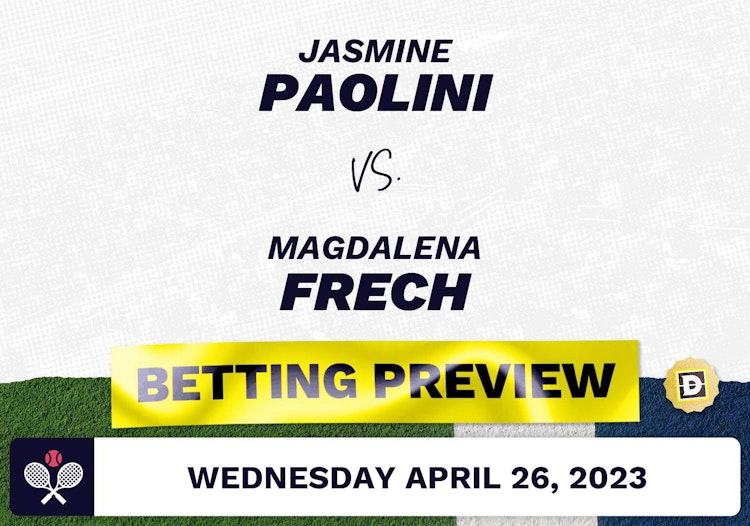 Jasmine Paolini vs. Magdalena Frech Predictions - Apr 26, 2023