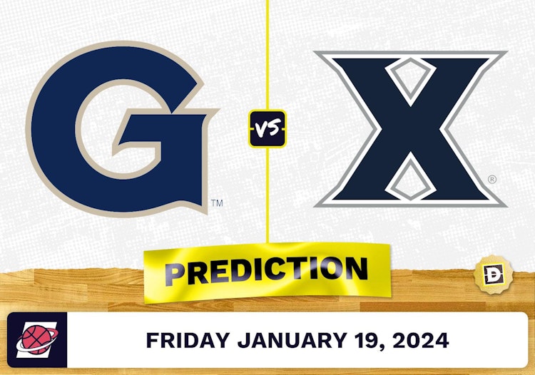 Georgetown vs. Xavier Prediction, Odds, College Basketball Picks [1/19/2024]