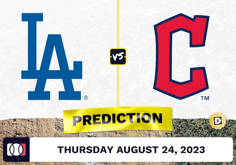 Dodgers vs. Guardians Prediction for MLB Thursday [8/24/2023]