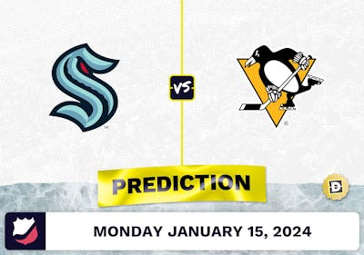 Seattle Kraken vs. Pittsburgh Penguins Prediction, Odds, NHL Picks [1/15/2024]