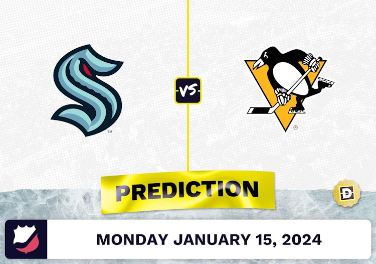 Seattle Kraken vs. Pittsburgh Penguins Prediction, Odds, NHL Picks [1/15/2024]