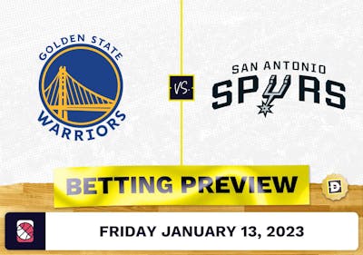 Warriors vs. Spurs Prediction and Odds - Jan 13, 2023