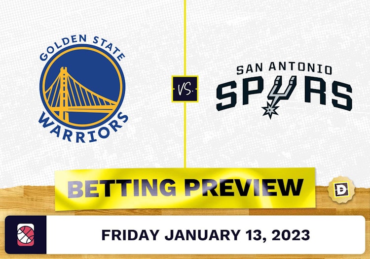 Warriors vs. Spurs Prediction and Odds - Jan 13, 2023