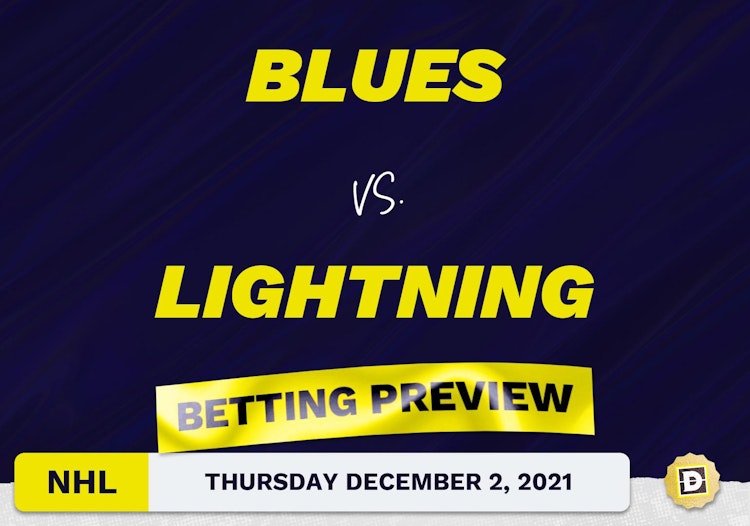 Blues vs. Lightning Predictions and Odds - Dec 2, 2021