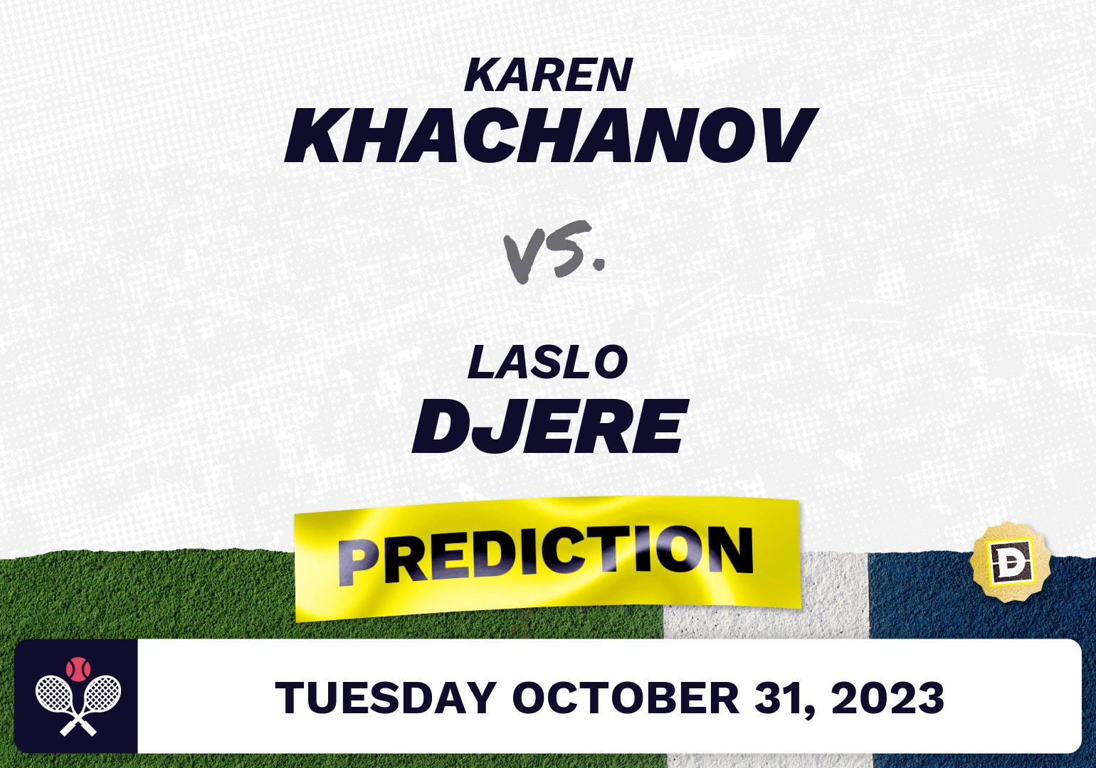 Karen Khachanov vs. Laslo Djere Prediction - ATP Paris 2023