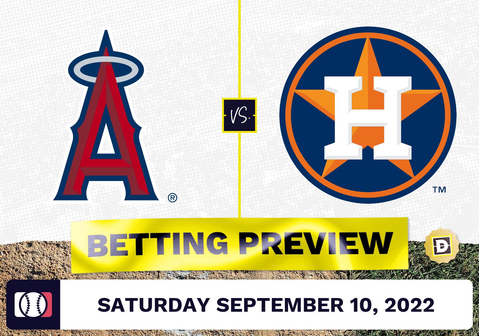Angels vs. Astros Prediction and Odds - Sep 10, 2022