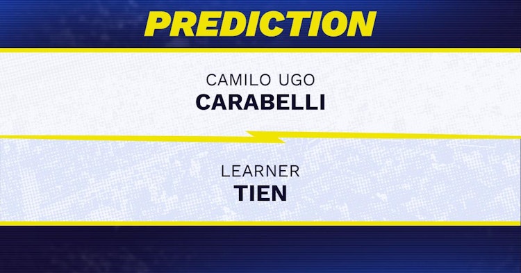 Camilo Ugo Carabelli vs Learner Tien Tennis Prediction.