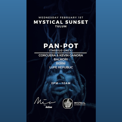 Pan-Pot, Mystical Sunset @ Mia Beach Club Tulum