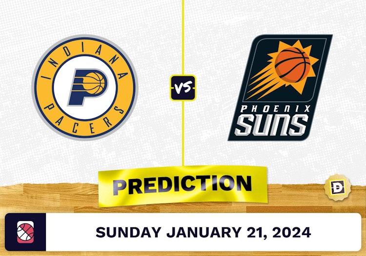 Indiana Pacers vs. Phoenix Suns Prediction, Odds, NBA Picks [1/21/2024]
