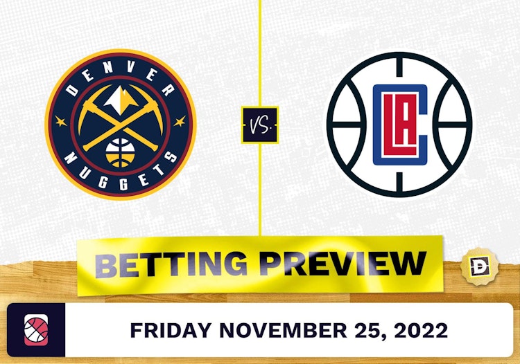 Nuggets vs. Clippers Prediction and Odds - Nov 25, 2022