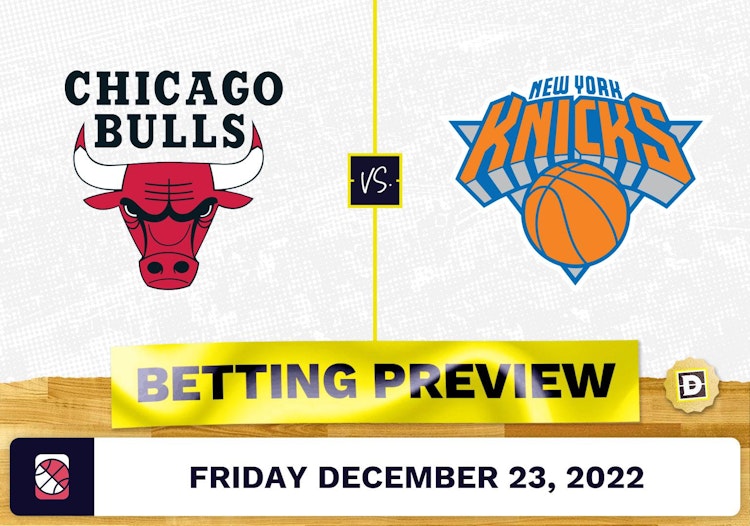 Bulls vs. Knicks Prediction and Odds - Dec 23, 2022